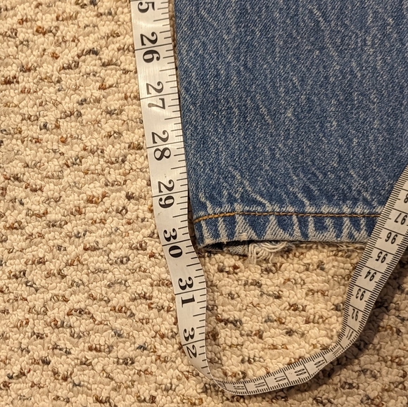 Levi's 501 Straight Leg, Button Fly Denim - Picture 5 of 13